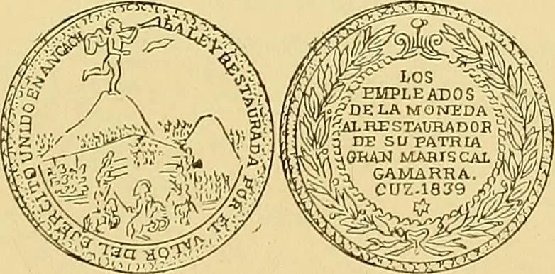 An illustration from Monetario americano (ilustrado) clasificado, 1892, leaf 456