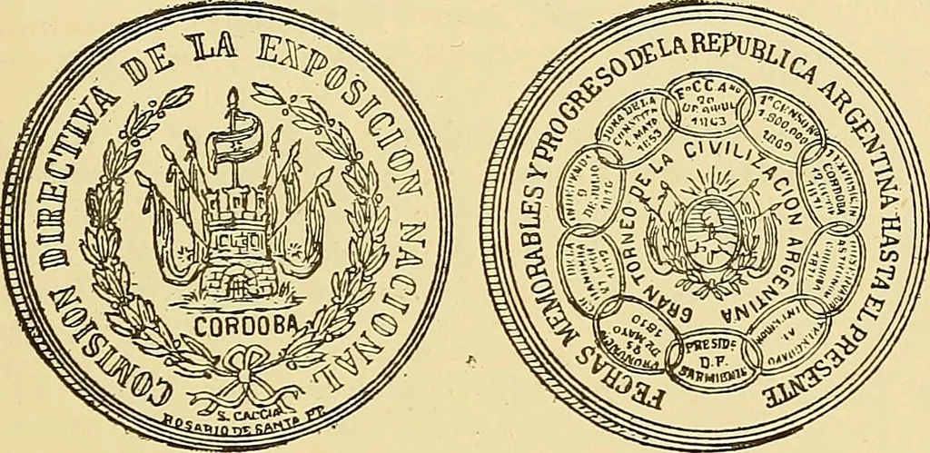 An illustration from Monetario americano (ilustrado) clasificado, 1892, leaf 504