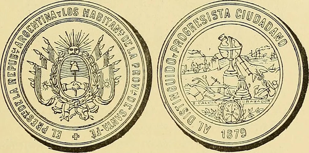An illustration from Monetario americano (ilustrado) clasificado, 1892, leaf 506