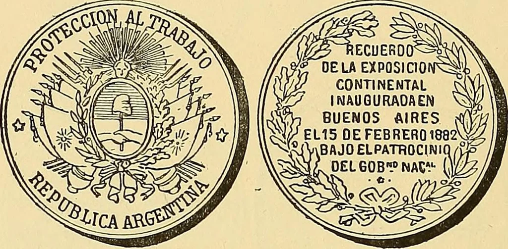 An illustration from Monetario americano (ilustrado) clasificado, 1892, leaf 507