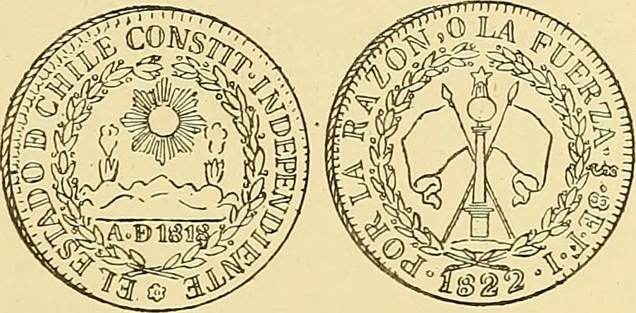 An illustration from Monetario americano (ilustrado) clasificado, 1892, leaf 520