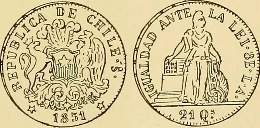 An illustration from Monetario americano (ilustrado) clasificado, 1892, leaf 520