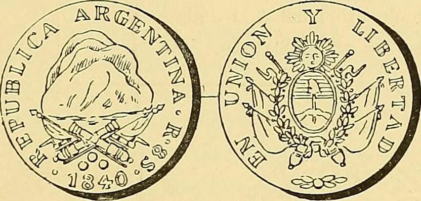 An illustration from Monetario americano (ilustrado) clasificado, 1892, leaf 58