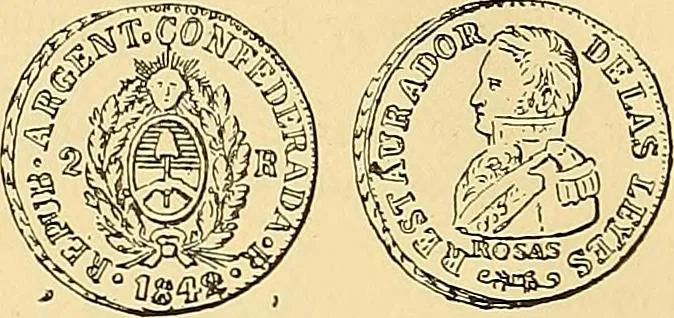 An illustration from Monetario americano (ilustrado) clasificado, 1892, leaf 61