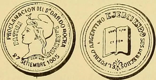 An illustration from Monetario americano (ilustrado) clasificado, 1892, leaf 92