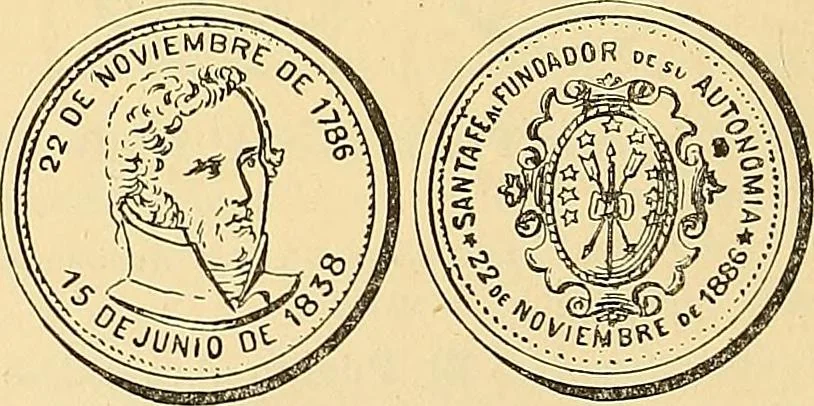 An illustration from Monetario americano (ilustrado) clasificado, 1892, leaf 93