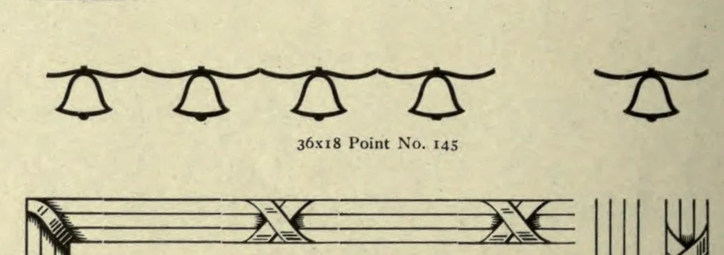 An illustration from The monotype specimen book of type faces. A complete catalog of matrices made for use with the monotype composing machine and with type & rule caster, 1922, leaf 684