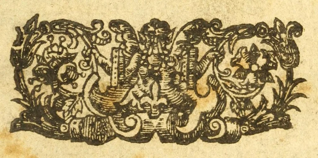 An illustration from Monsieur Thomas : a comedy : acted at the Private House in Blacke Fryers, 1639, leaf 7
