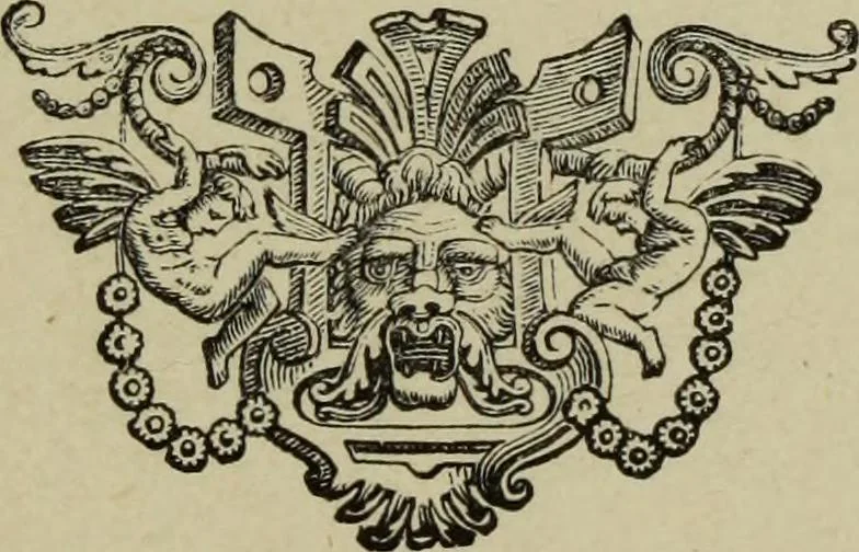 An illustration from Monstres, 1896, leaf 176