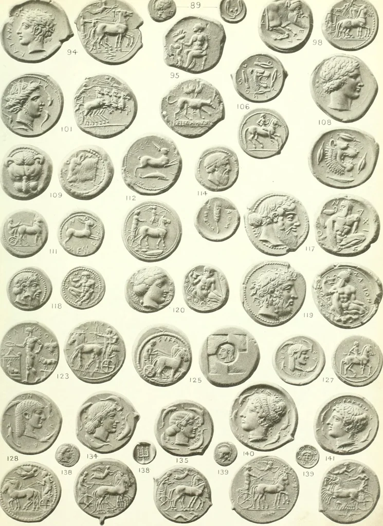 An illustration from The Montagu collection of coins which will be sold by auction by Sotheby, Wilkinson & Hodge, at their house, 1896 : catalogue, 1896, leaf 226