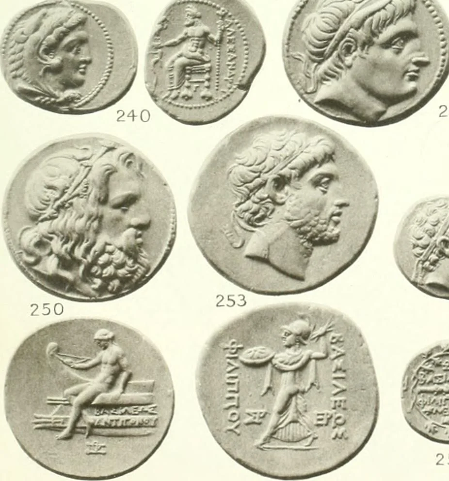 An illustration from The Montagu collection of coins which will be sold by auction by Sotheby, Wilkinson & Hodge, at their house, 1896 : catalogue, 1896, leaf 230