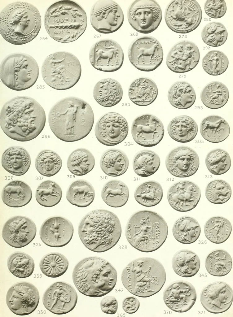 An illustration from The Montagu collection of coins which will be sold by auction by Sotheby, Wilkinson & Hodge, at their house, 1896 : catalogue, 1896, leaf 232