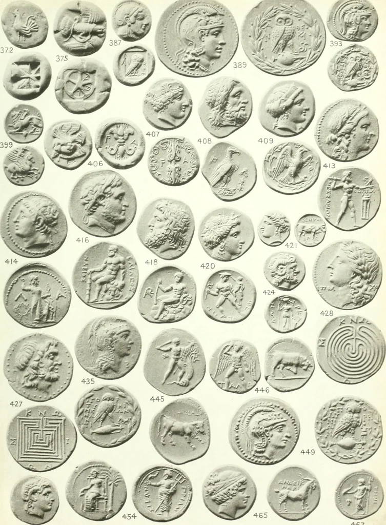 An illustration from The Montagu collection of coins which will be sold by auction by Sotheby, Wilkinson & Hodge, at their house, 1896 : catalogue, 1896, leaf 234