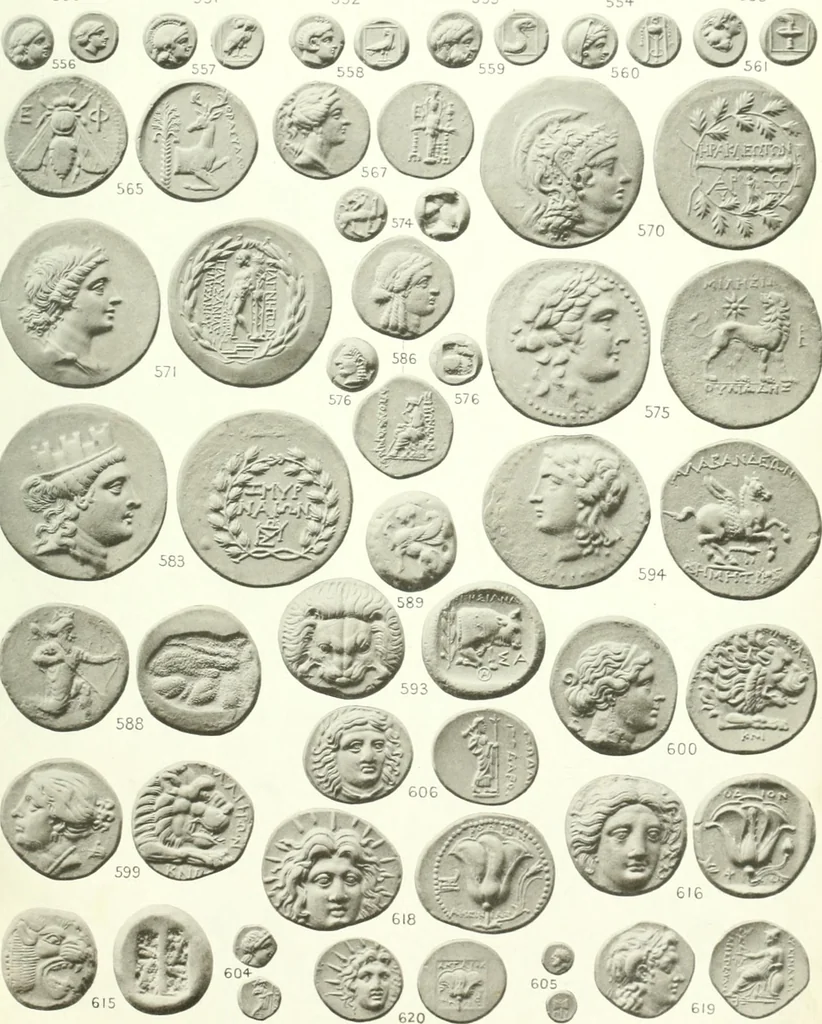 An illustration from The Montagu collection of coins which will be sold by auction by Sotheby, Wilkinson & Hodge, at their house, 1896 : catalogue, 1896, leaf 238