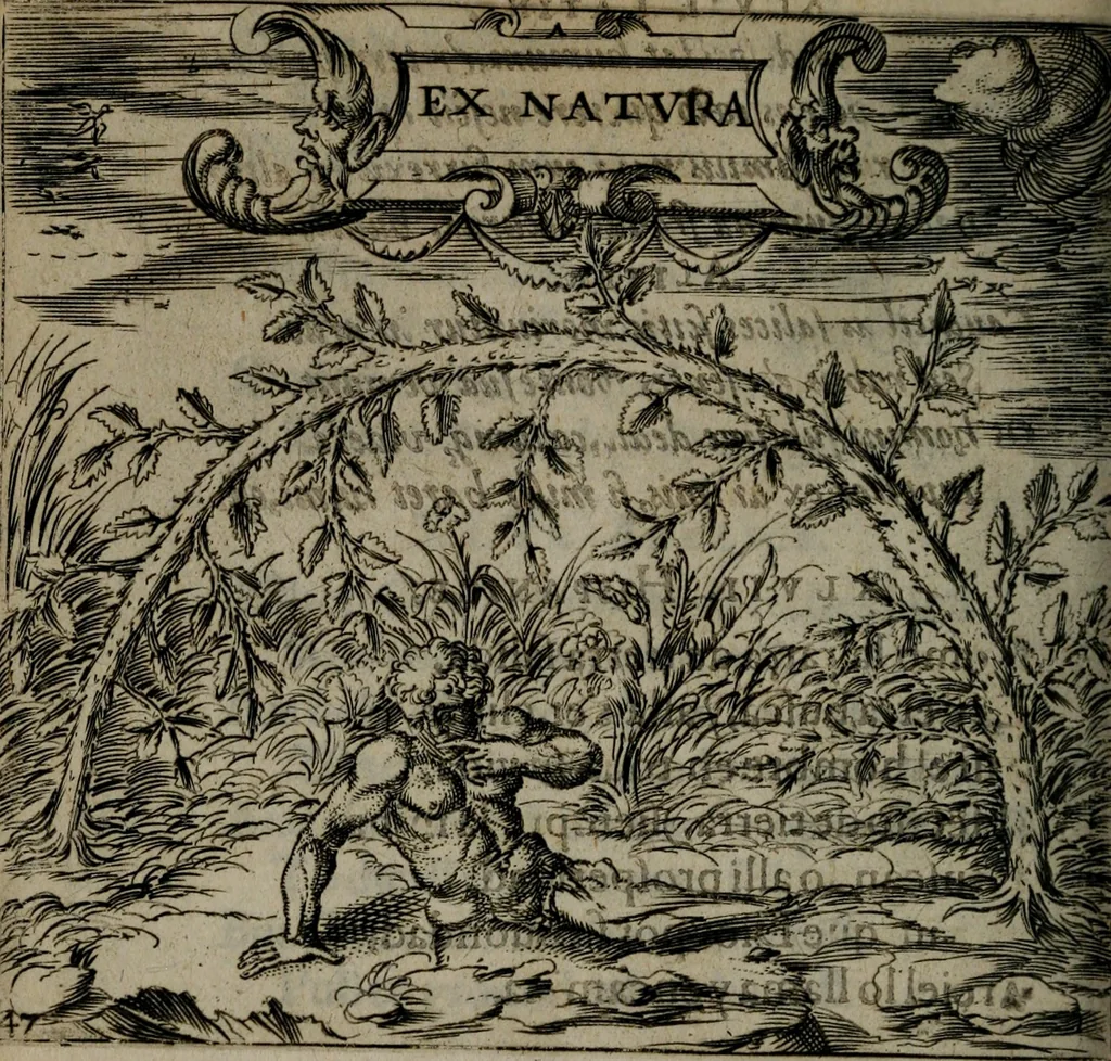 An illustration from Monumenta emblematorum Christianorum virtutum : tum politicarum, tum oeconomicarum chorum centuria una adumbrantia. ..., 1619, leaf 225