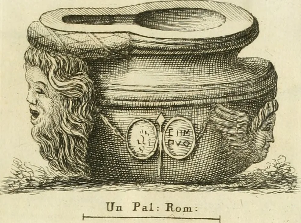 An illustration from Monumenta Graeca ex museo equitis ac senatoris Iacobi NaniI veneti, 1785, leaf 270