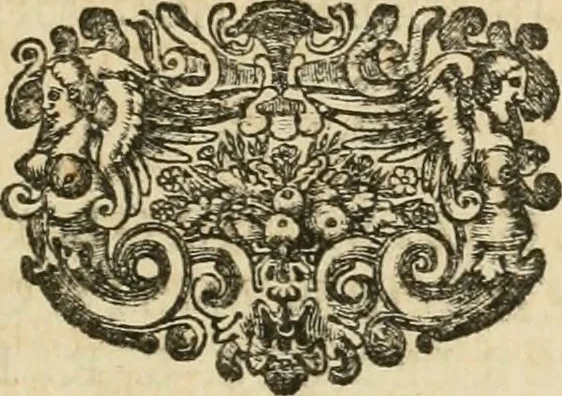 An illustration from Monumenta Paderbornensia : ex historia Romana, Francica, Saxonica eruta, et novis inscriptionibus, figuris, tabulis geographicis & notis illustrata. Accedunt Caroli M. Capitulatio de partibus Saxoniae, ex antiquissimo MS. Palatino Bibliothecae Vaticanae, & Panegyricus Paderbornensis, 1672, leaf 166