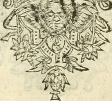 An illustration from Monumenta Patauina, Sertorii Vrsati studio collecta, digesta, explicata, suisque iconibus expressa, 1652, leaf 155
