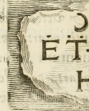 An illustration from Monumenta Patauina, Sertorii Vrsati studio collecta, digesta, explicata, suisque iconibus expressa, 1652, leaf 160