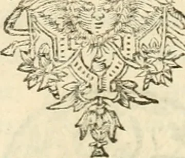 An illustration from Monumenta Patauina, Sertorii Vrsati studio collecta, digesta, explicata, suisque iconibus expressa, 1652, leaf 163