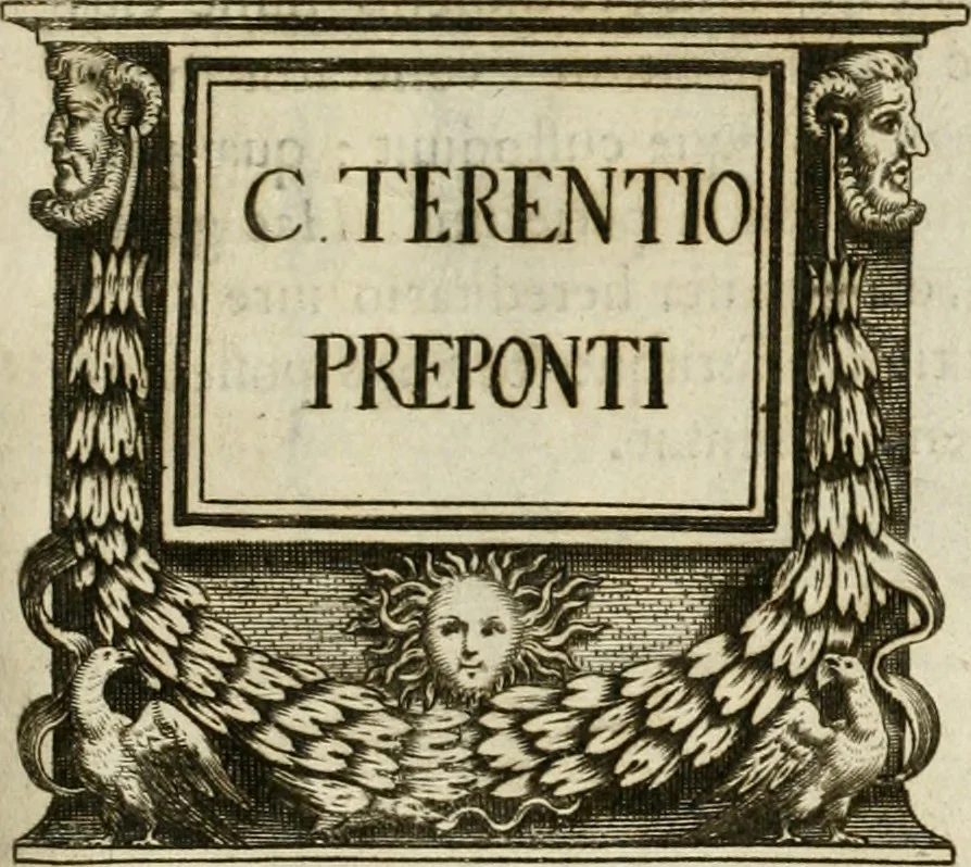 An illustration from Monumenta Patauina, Sertorii Vrsati studio collecta, digesta, explicata, suisque iconibus expressa, 1652, leaf 164