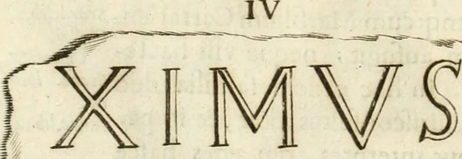 An illustration from Monumenta Patauina, Sertorii Vrsati studio collecta, digesta, explicata, suisque iconibus expressa, 1652, leaf 171