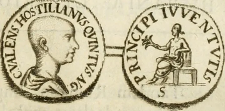 An illustration from Monumenta Patauina, Sertorii Vrsati studio collecta, digesta, explicata, suisque iconibus expressa, 1652, leaf 220