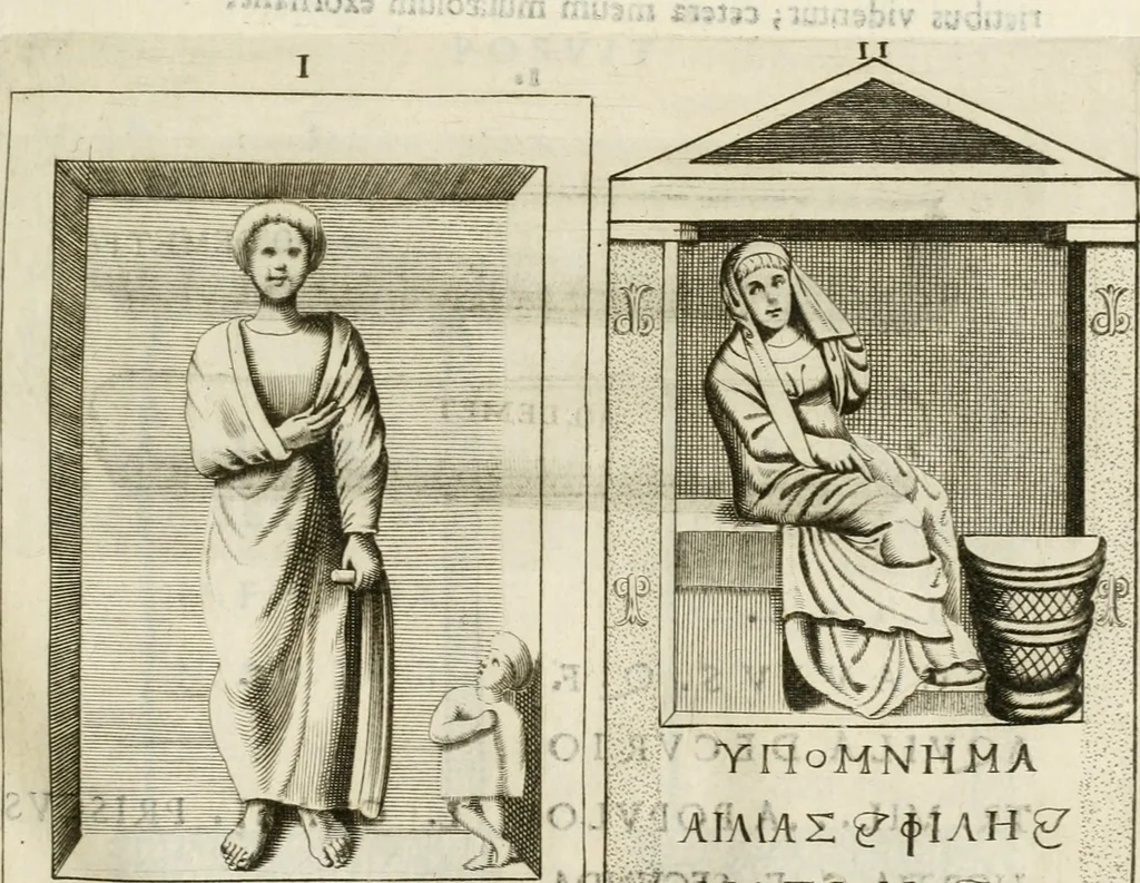 An illustration from Monumenta Patauina, Sertorii Vrsati studio collecta, digesta, explicata, suisque iconibus expressa, 1652, leaf 272