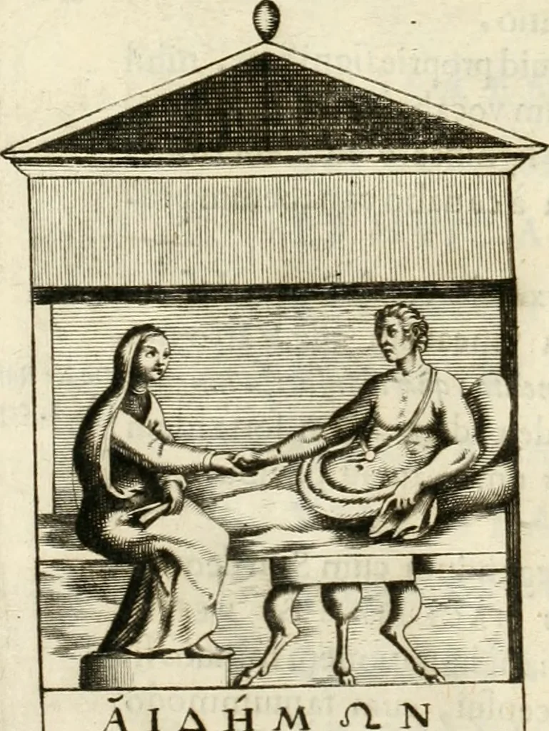 An illustration from Monumenta Patauina, Sertorii Vrsati studio collecta, digesta, explicata, suisque iconibus expressa, 1652, leaf 301
