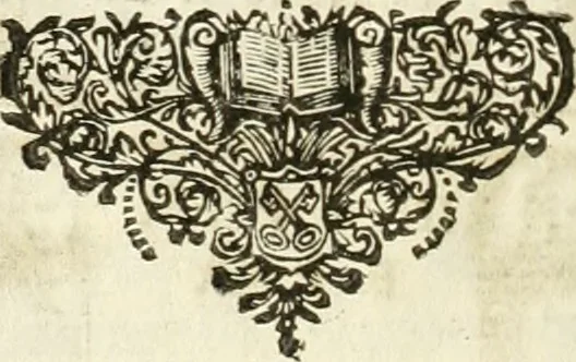 An illustration from Monumenta Patauina, Sertorii Vrsati studio collecta, digesta, explicata, suisque iconibus expressa, 1652, leaf 49