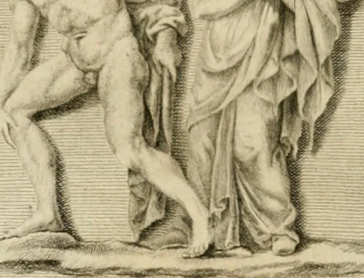An illustration from Monumenta peloponnesia : commentariis explicata, 1761, leaf 131