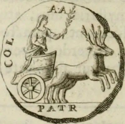 An illustration from Monumenta peloponnesia : commentariis explicata, 1761, leaf 169