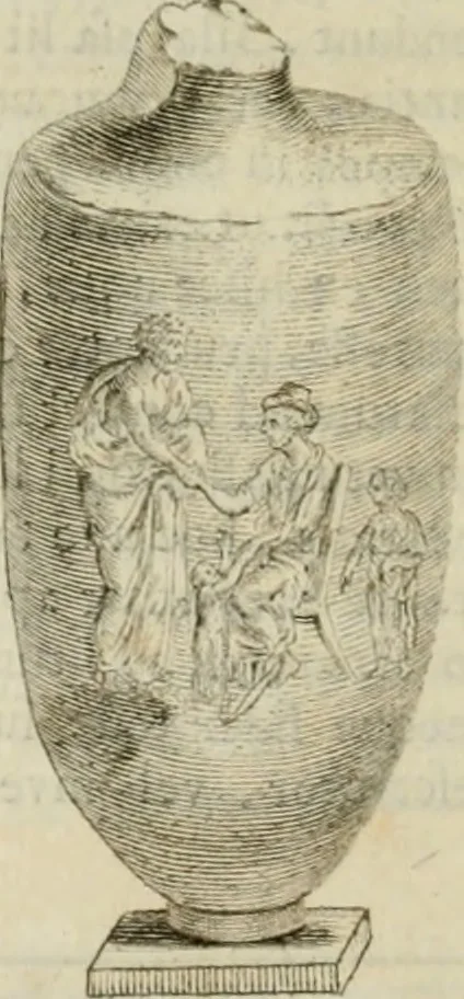 An illustration from Monumenta peloponnesia : commentariis explicata, 1761, leaf 199