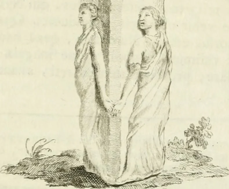 An illustration from Monumenta peloponnesia : commentariis explicata, 1761, leaf 286