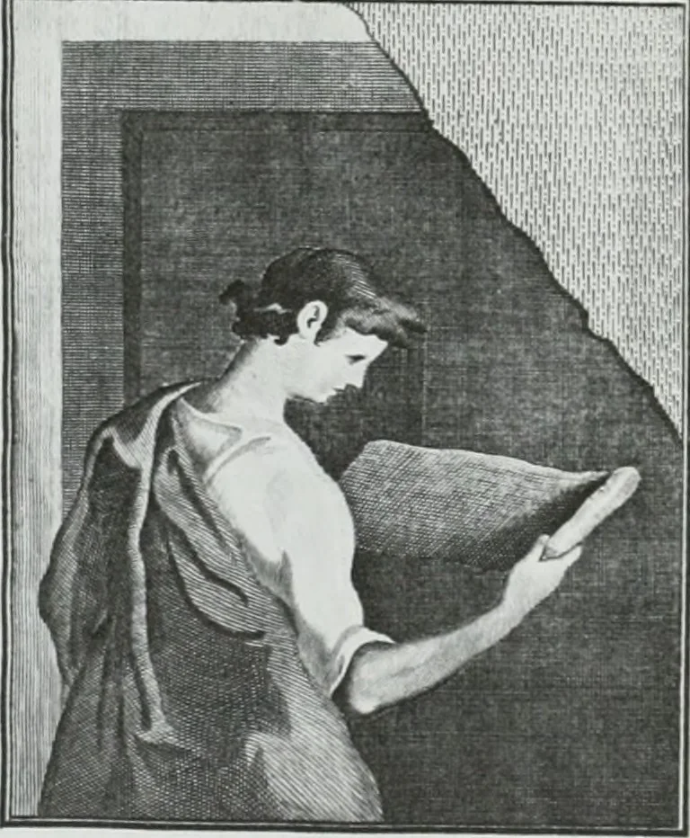 An illustration from Monumenta peloponnesia : commentariis explicata, 1761, leaf 1