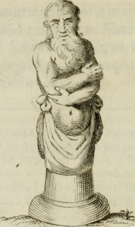 An illustration from Monumenta peloponnesia : commentariis explicata, 1761, leaf 107