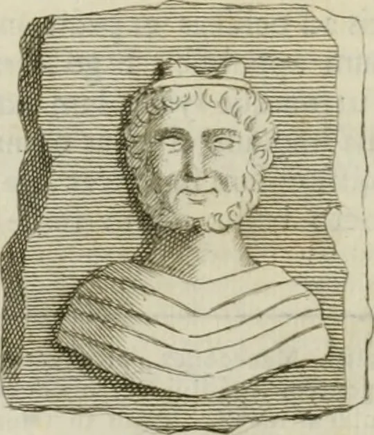 An illustration from Monumenta peloponnesia : commentariis explicata, 1761, leaf 141