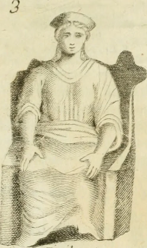 An illustration from Monumenta peloponnesia : commentariis explicata, 1761, leaf 200