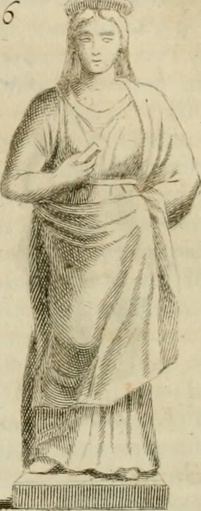 An illustration from Monumenta peloponnesia : commentariis explicata, 1761, leaf 201
