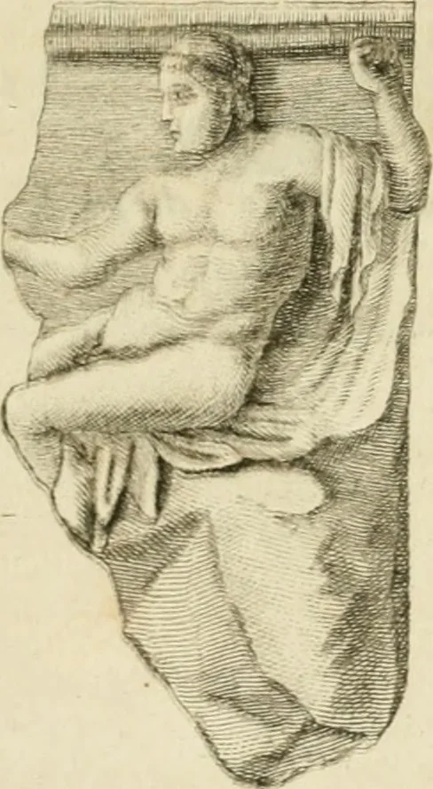 An illustration from Monumenta peloponnesia : commentariis explicata, 1761, leaf 206