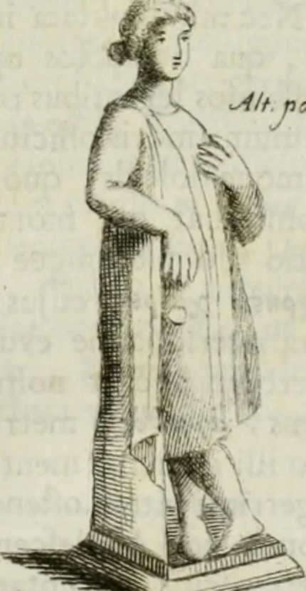 An illustration from Monumenta peloponnesia : commentariis explicata, 1761, leaf 233