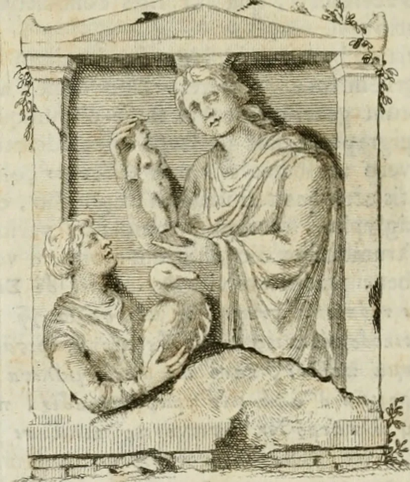 An illustration from Monumenta peloponnesia : commentariis explicata, 1761, leaf 241