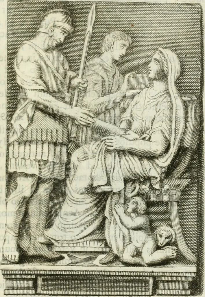 An illustration from Monumenta peloponnesia : commentariis explicata, 1761, leaf 304