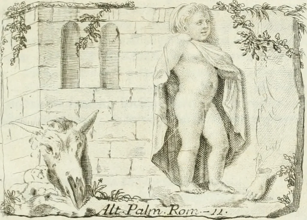 An illustration from Monumenta peloponnesia : commentariis explicata, 1761, leaf 8