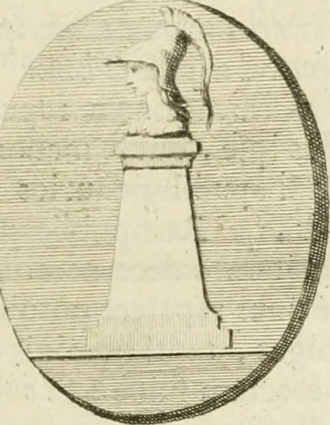 An illustration from Monumenta peloponnesia : commentariis explicata, 1761, leaf 90