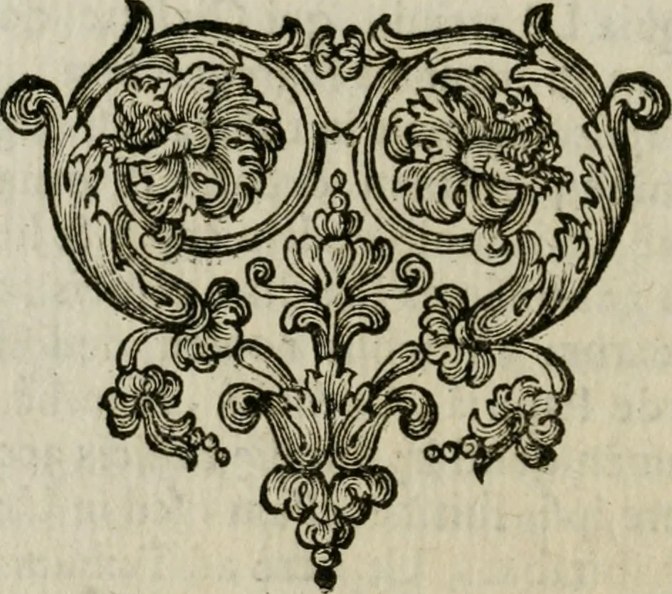 An illustration from Monumenta veteris Antii, hoc est, Inscriptio M. Aquilii et tabula solis Mithrae variis figuris & symbolis exsculpta quae nuper inibi reperta, nunc prodeunt commentari illustrata, & accuratè explicata : accedunt Dissertationes de Beleno et aliis quibusdam Aquilejensium diis. et De colonia Forojuliensi, 1700, leaf 51