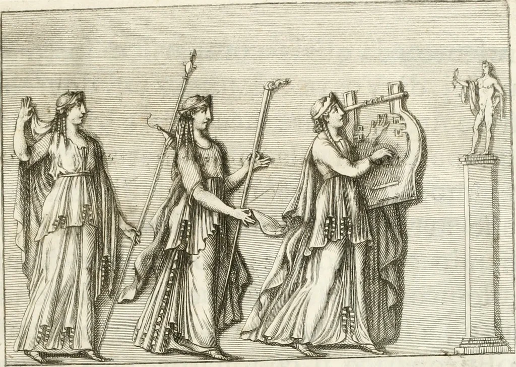 An illustration from Monumenti antichi inediti, 1767, leaf 10