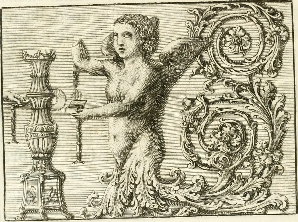 An illustration from Monumenti antichi inediti, 1767, leaf 13