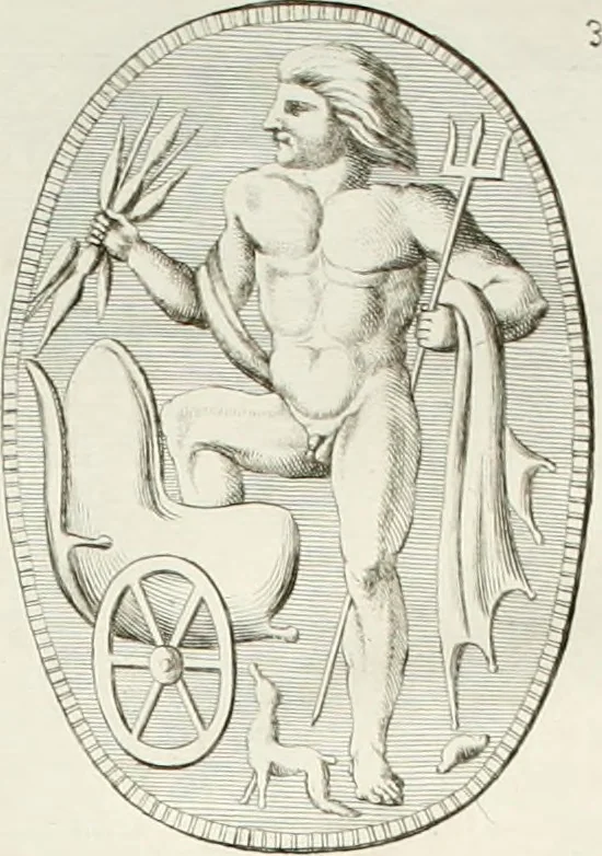 An illustration from Monumenti antichi inediti, 1767, leaf 135
