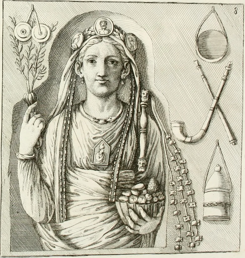 An illustration from Monumenti antichi inediti, 1767, leaf 137